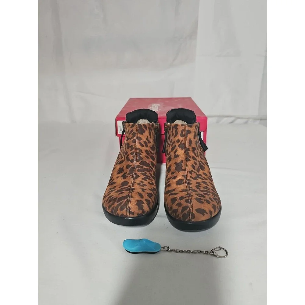 Alegria Sloan Leopard Boots Size 38 us size 8 to 8.5 Slo-402